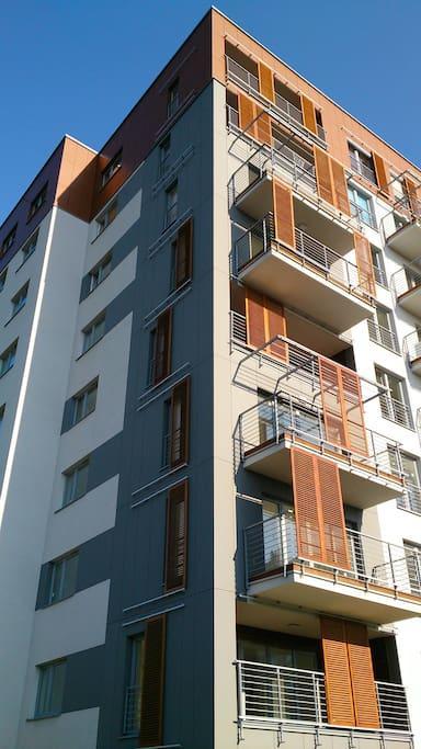קטוביץ 1 Bedroom Francuska Park Apartment מראה חיצוני תמונה